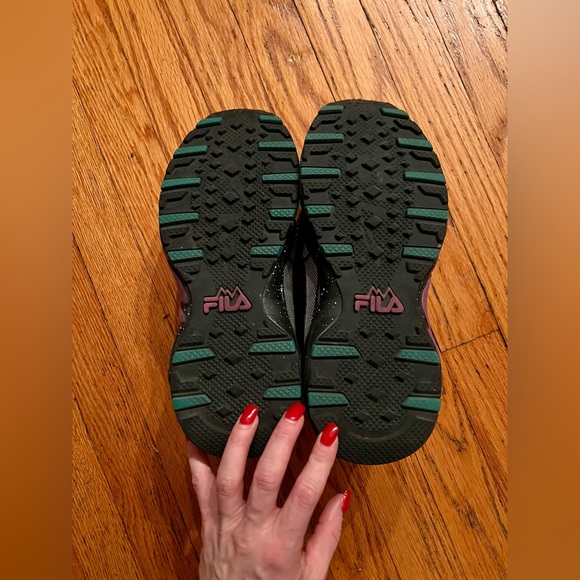 Fila All Terrain Mens Purple Outdoor Shoes 8.5 - Picture 4 of 5